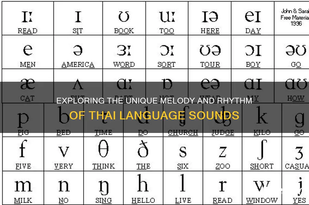 what does thai sound like
