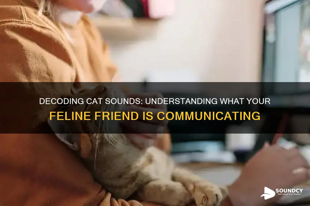 what does the cat sound