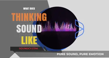 Decoding the Silent Symphony: What Does Thinking Sound Like?