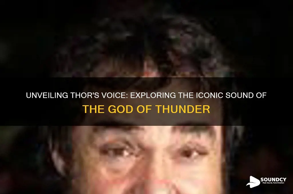 what does thor sound like