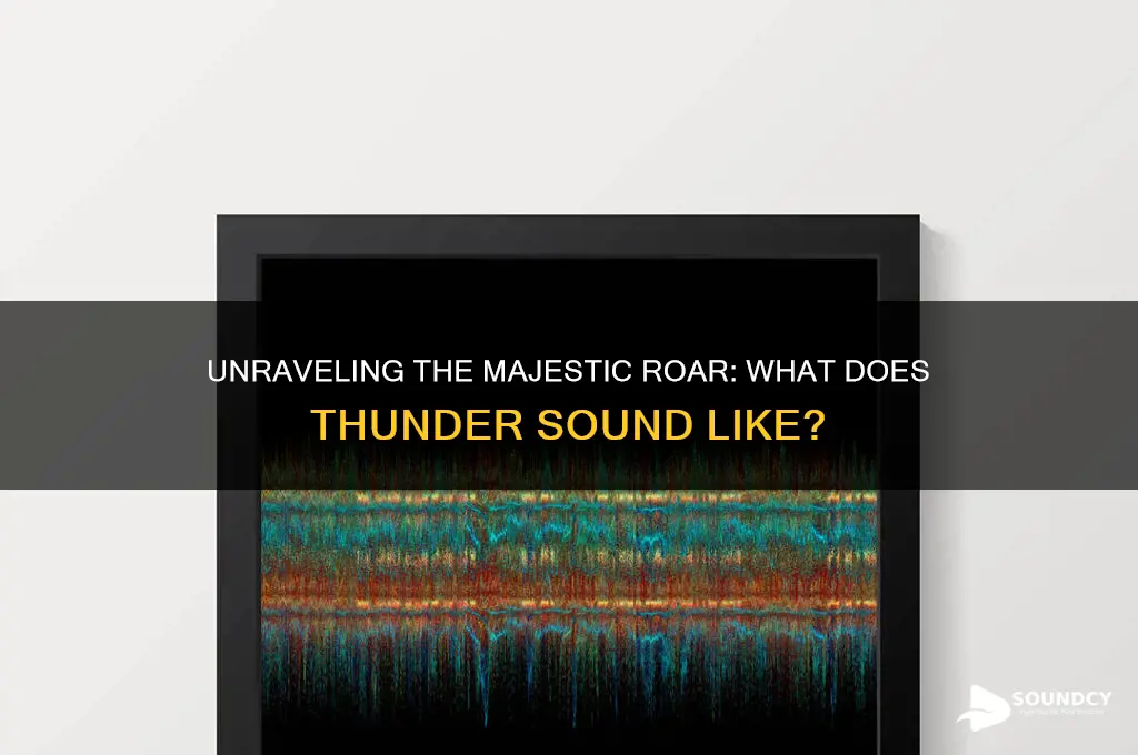 what does thunder sound like