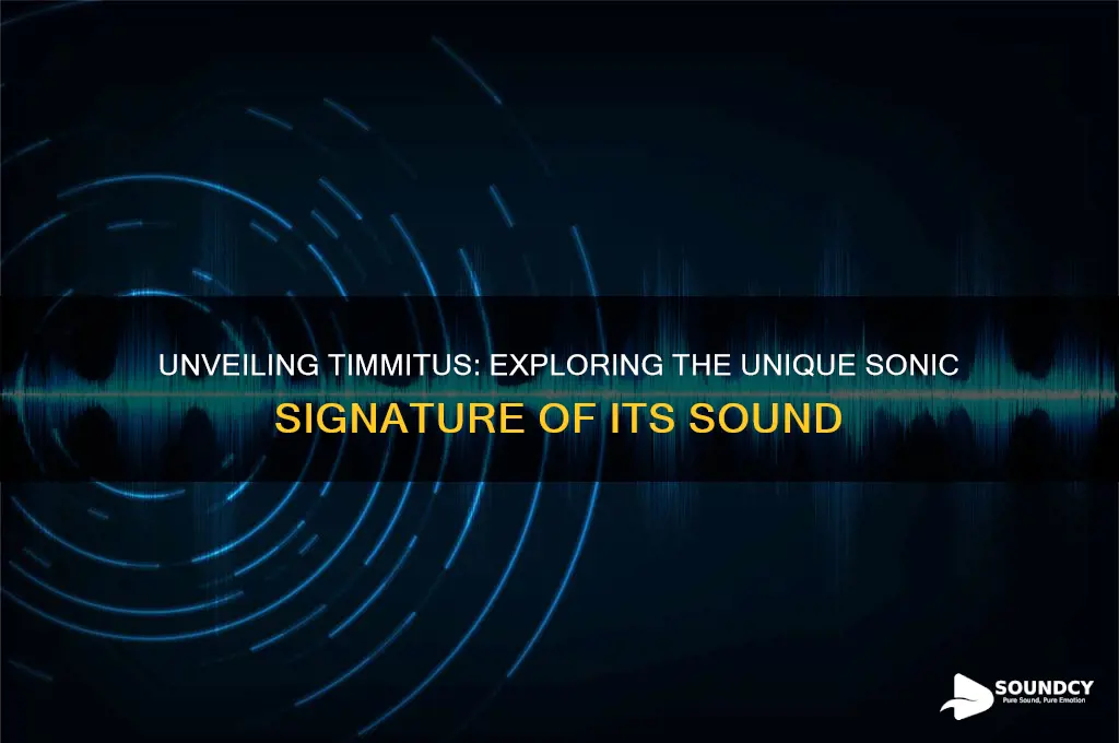 what does timmitus sound like