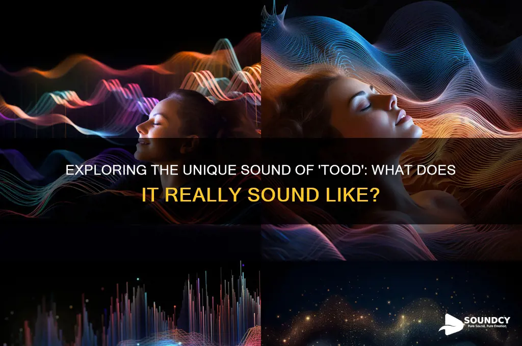 what does tood sound like
