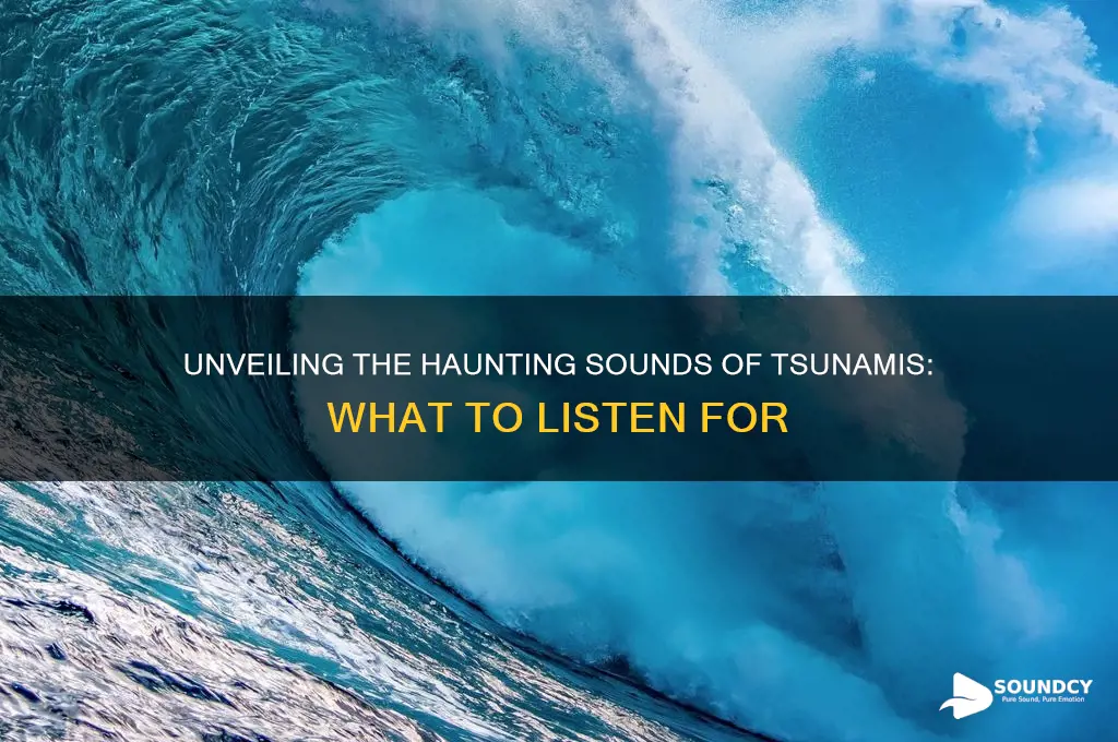 what does tsunami sound like