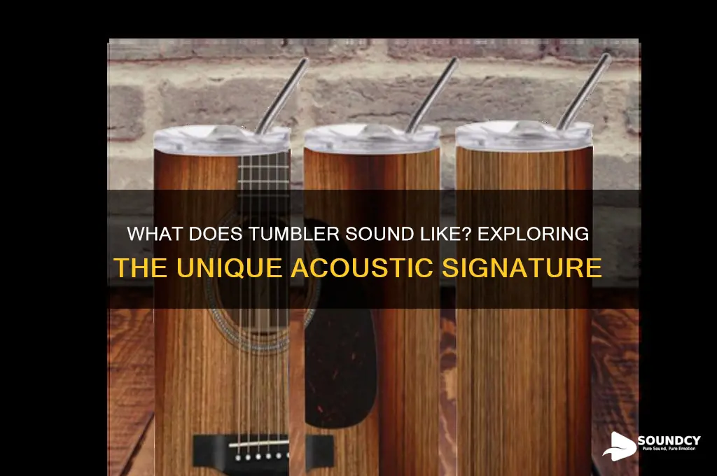 what does tumbler sound like