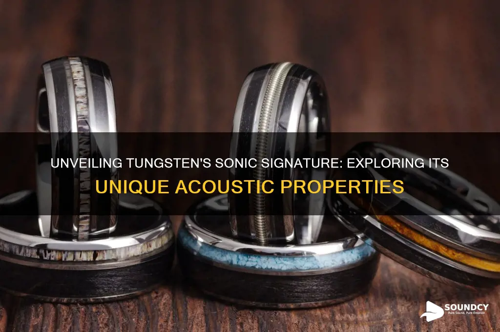 what does tungsten sound like