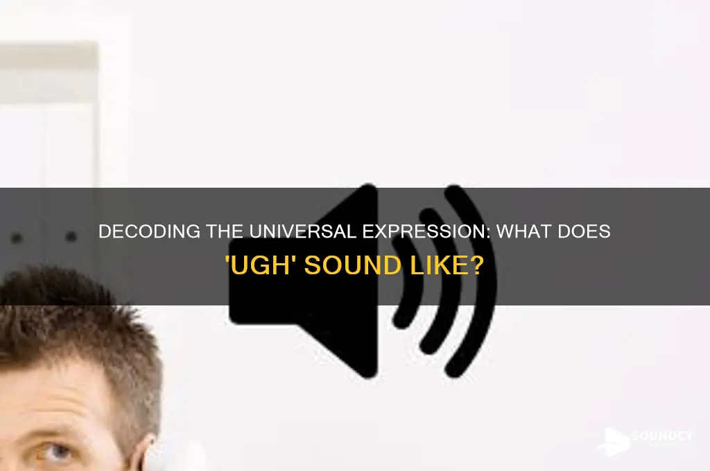 what does ugh sound like