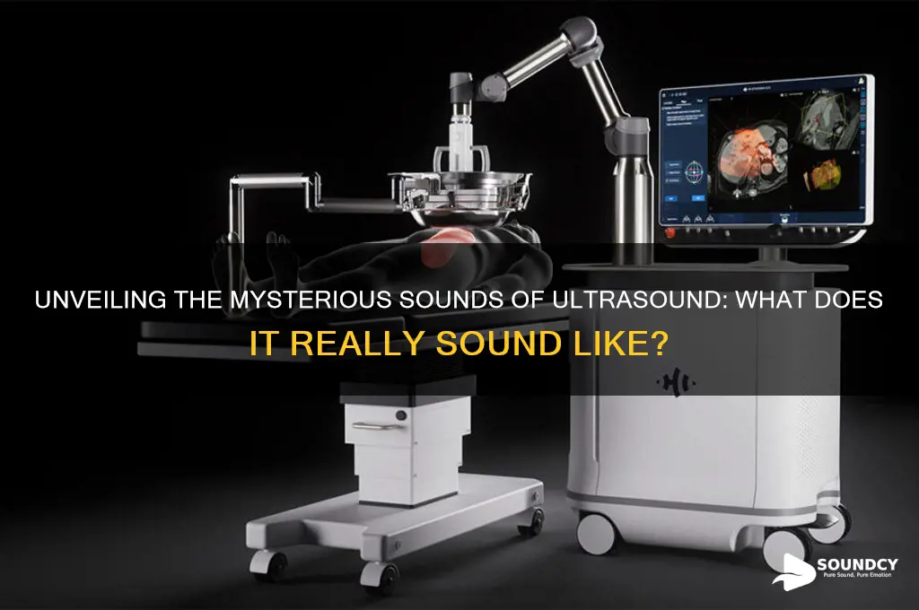 what does ultrasound sound like