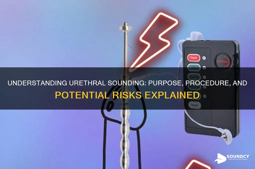 what does urethra sounding do