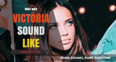 Unveiling Victoria's Unique Voice: A Sonic Exploration of Her Sound
