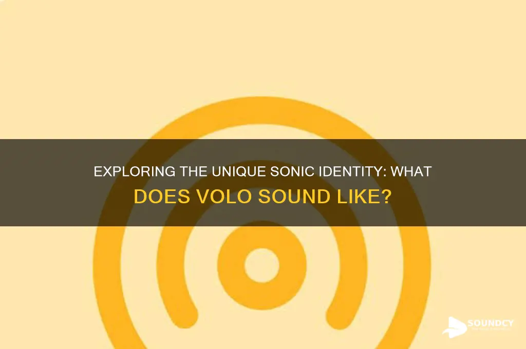 what does volo sound like