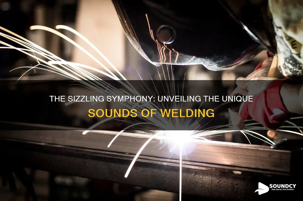what does welding sound like