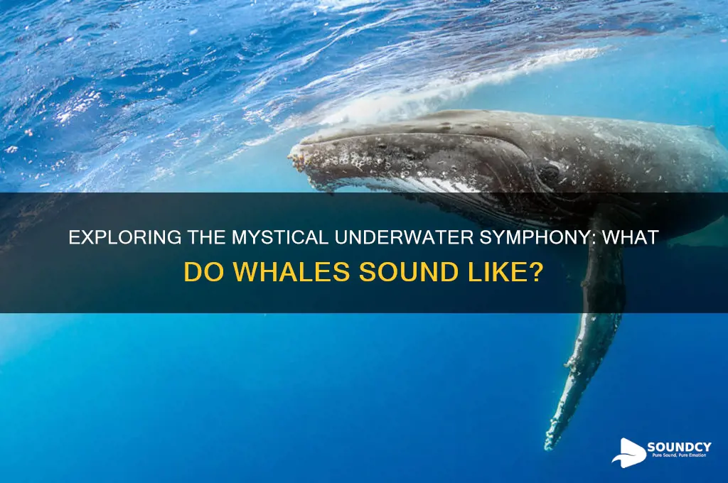 what does whales sound like
