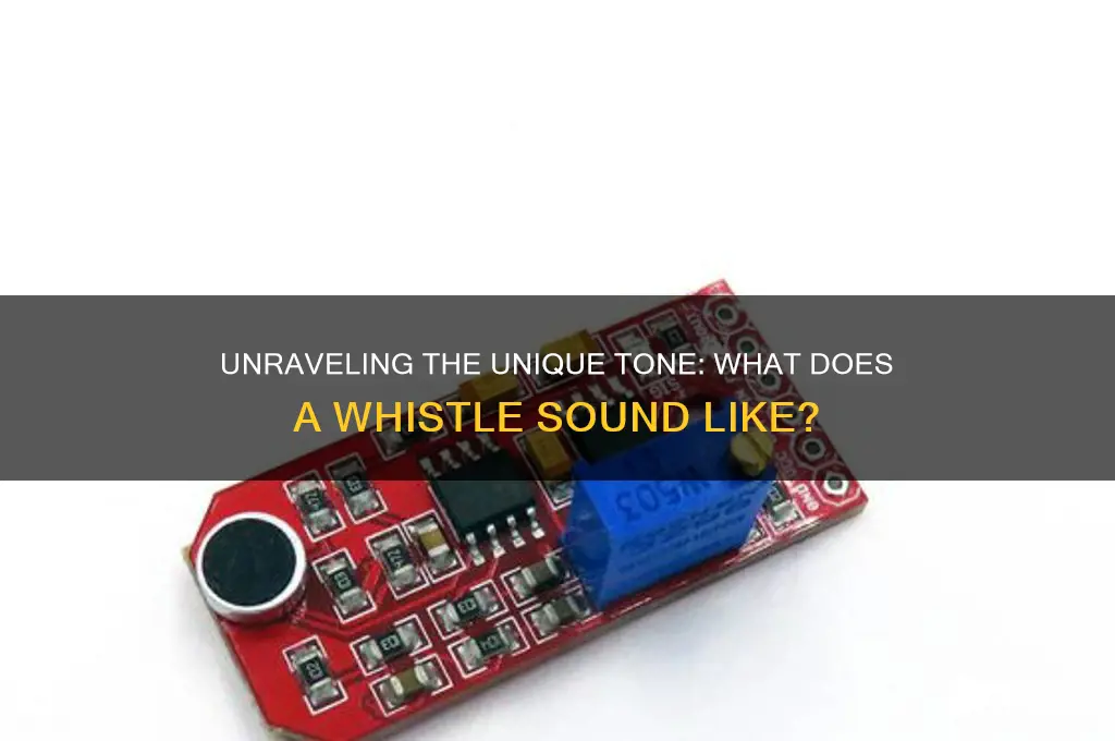what does whistle sound like