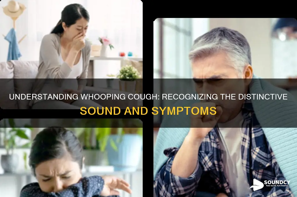 what does whooping cough sound