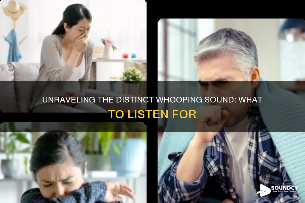 what does whooping sound like