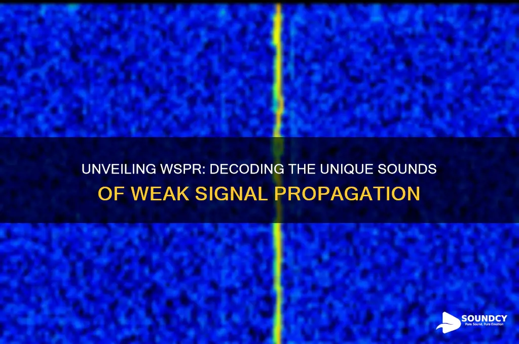 what does wspr sound like