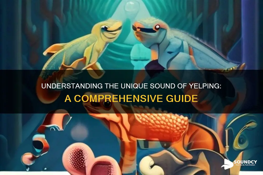 what does yelping sound like