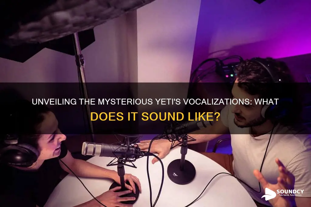 what does yeti sound like