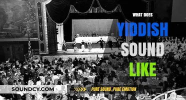 Unveiling the Unique Melody: What Does Yiddish Sound Like?