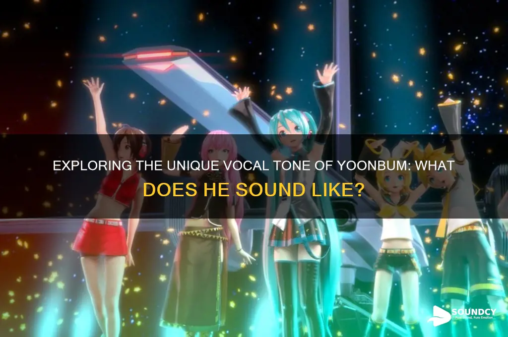 what does yoonbum sound like