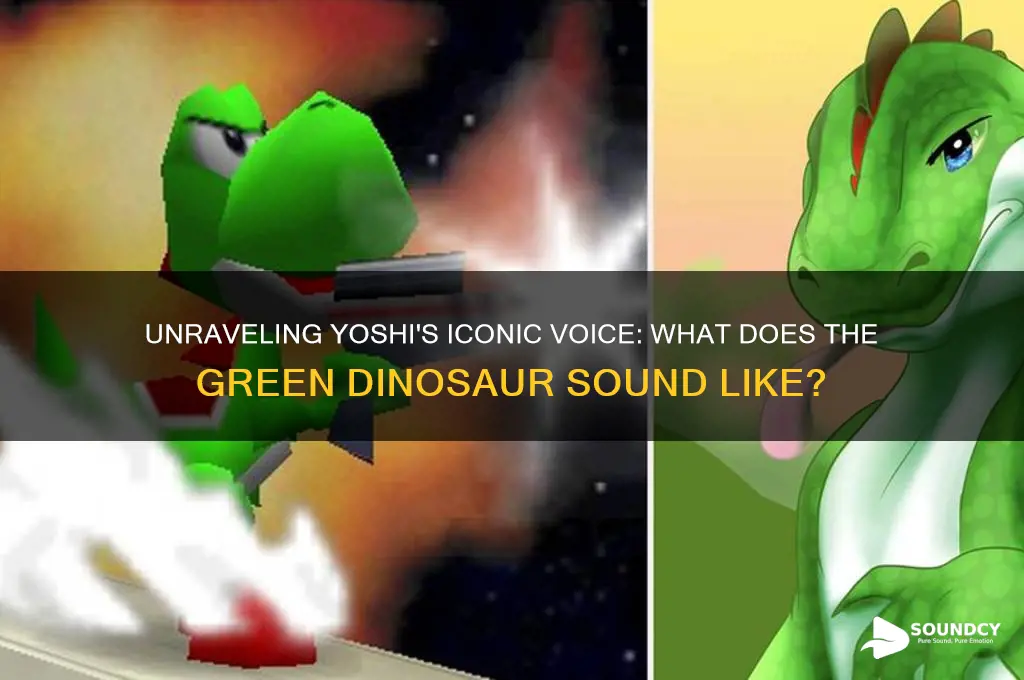 what does yoshi sound like