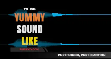 What Does Yummy Sound Like? Exploring the Auditory Delight of Deliciousness