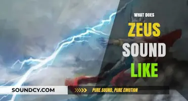 Unveiling Zeus' Voice: Imagining the Thunderous Tone of the Sky God
