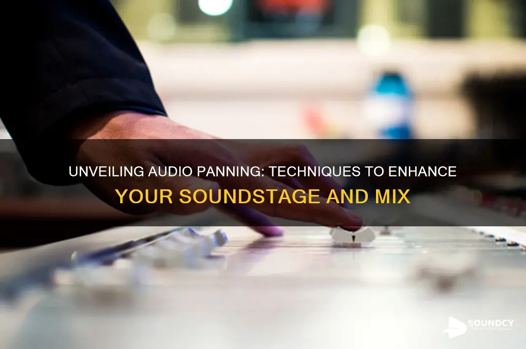 what doesz panning for sound