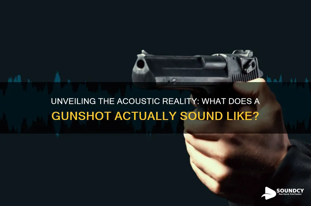 what dos gunshot sound like