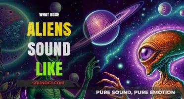 Unveiling the Cosmic Chatter: Imagining What Alien Sounds Might Be Like