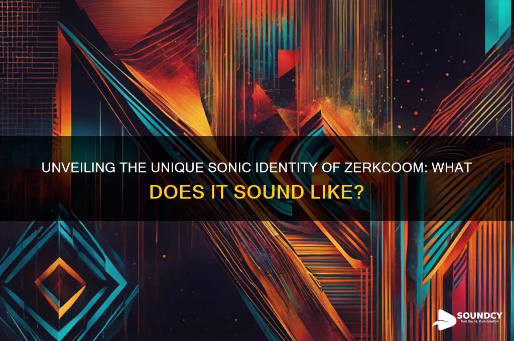 what dose zerkcoom sound like