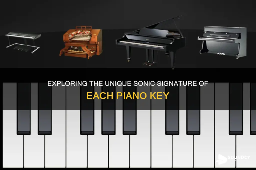 what each key sounds like