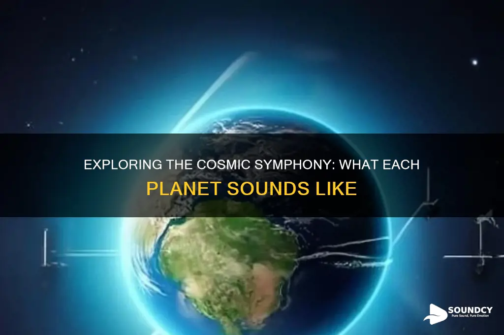 what each planet sounds like