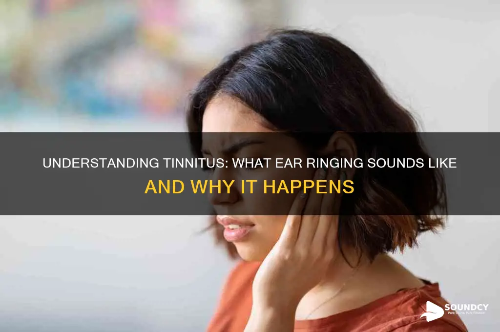 what ear ringing sounds like