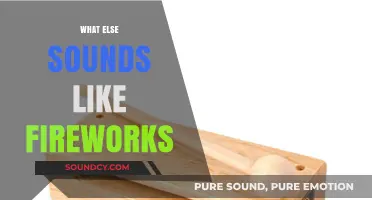 Explosive Sounds: Uncovering Surprising Alternatives to Fireworks' Crackle and Boom