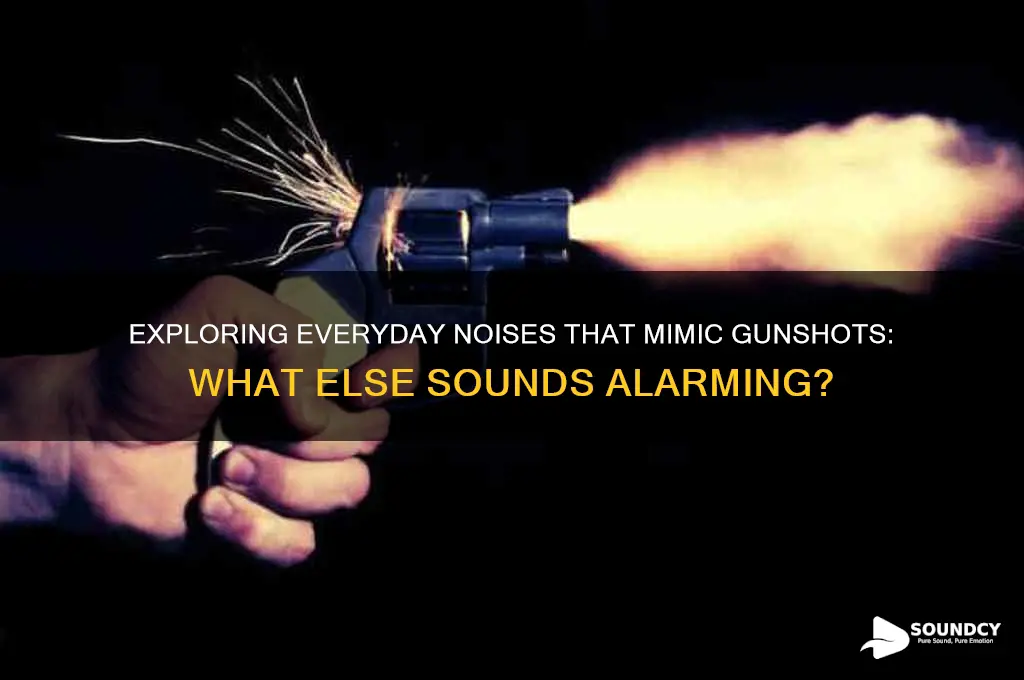what else sounds like gunshots