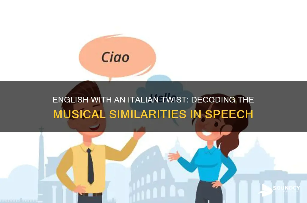 what english sounds like italian