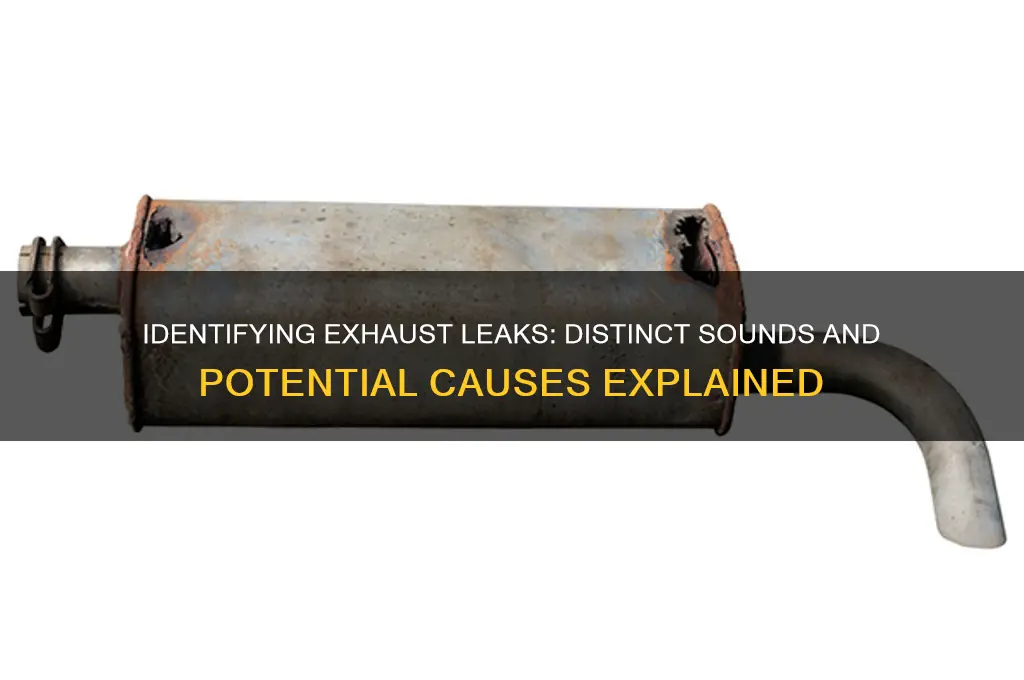 what exhaust leak sounds like