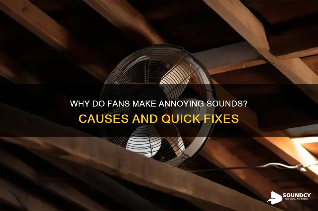 what fans make annoying sounds