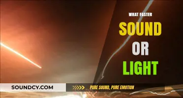Sound vs. Light: Unraveling the Speed Mystery in the Universe