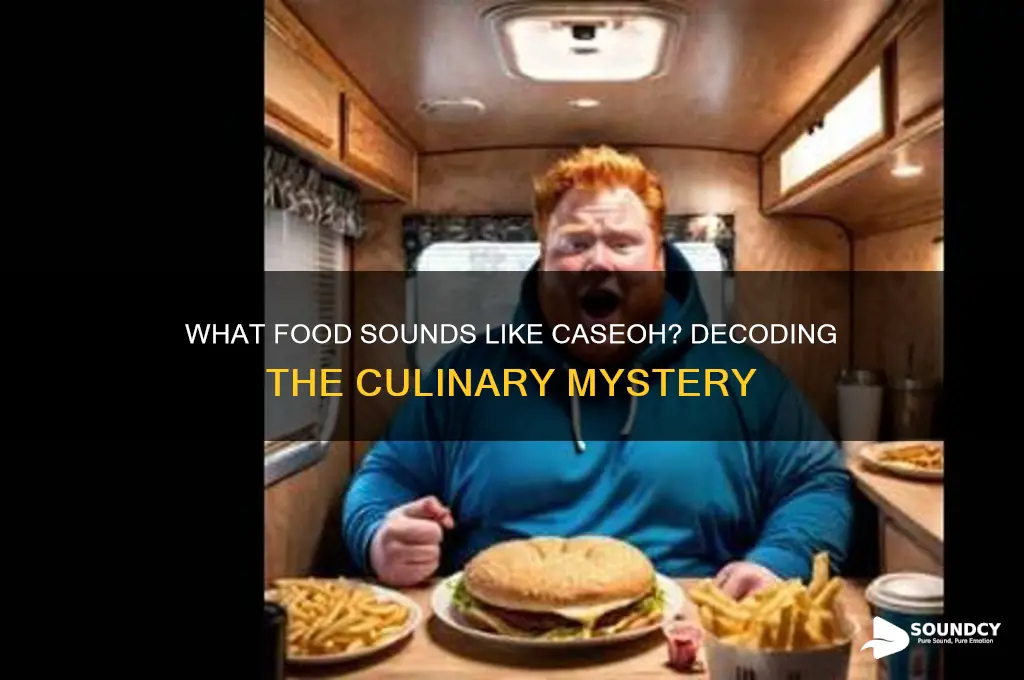 what food sounds like caseoh
