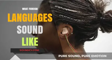 How Foreign Languages Sound to Non-Speakers: A Fascinating Auditory Journey