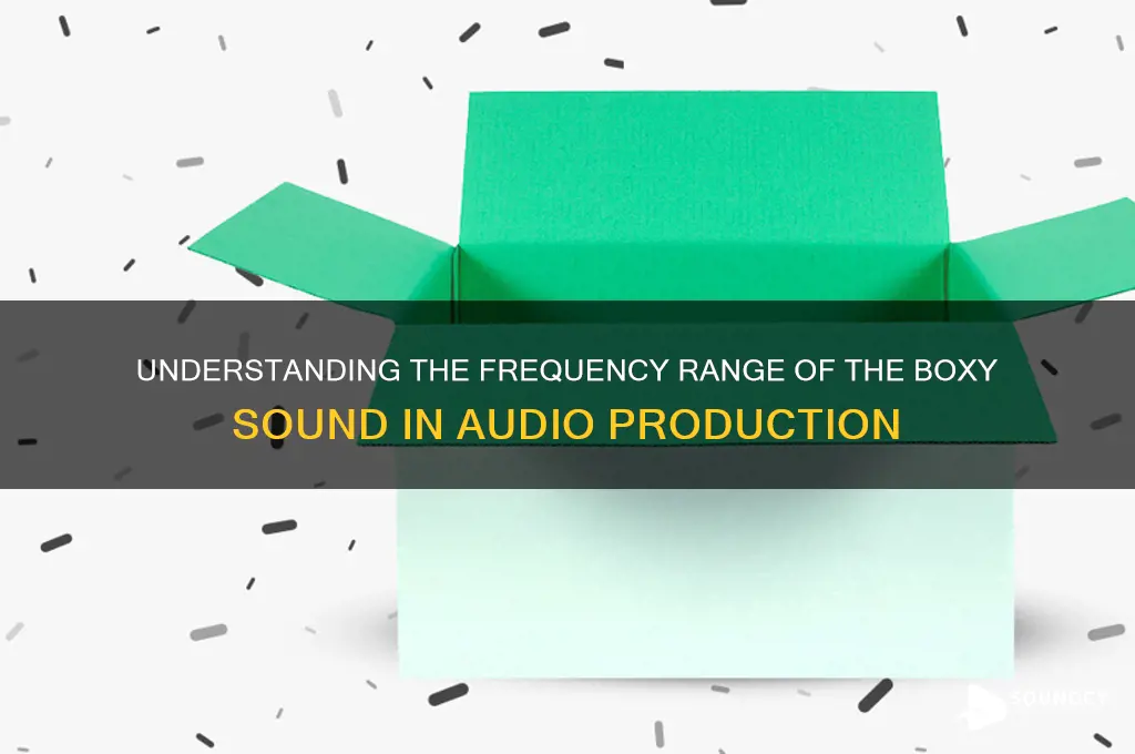 what frequency is theboxy sound