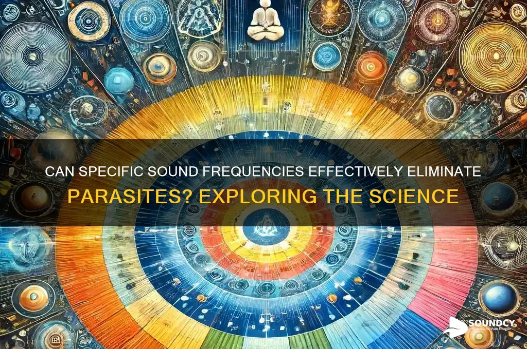 what frequency sounds kill parasites