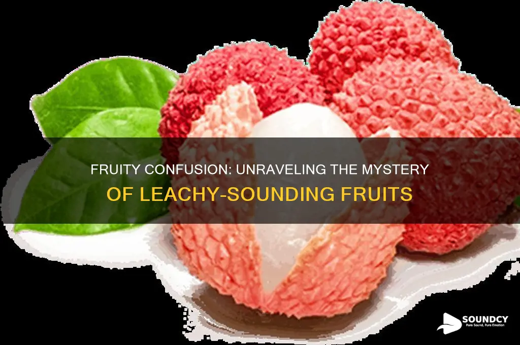 what fruit sounds like leachy