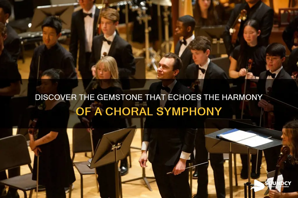 what gemstone sounds like choral