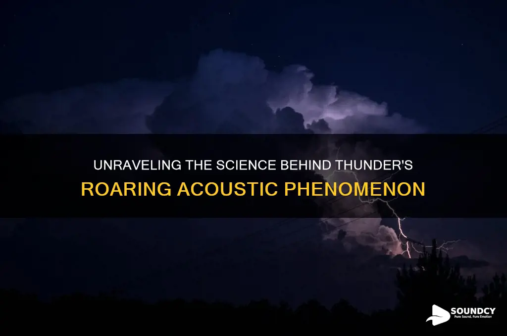 what gives thunder its sound
