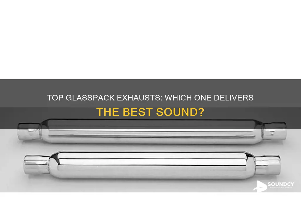 what glasspack sounds the best
