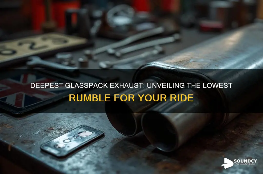 what glasspack sounds the deepest